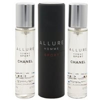 Chanel Allure Homme Sport EDT 20 ml spray + 2*20 refill